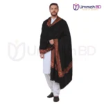 The Royal Comfort Shawl কালো কালার