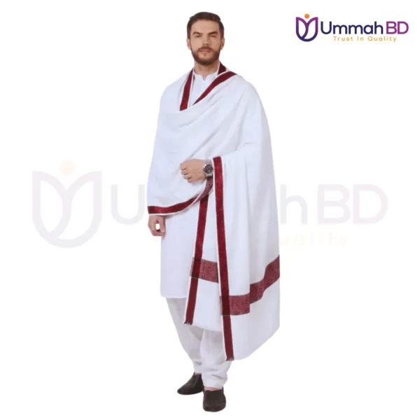 The Royal Comfort Shawl সাদা কালার