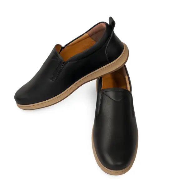 Black Slip On Loafer BS20 (M 49)