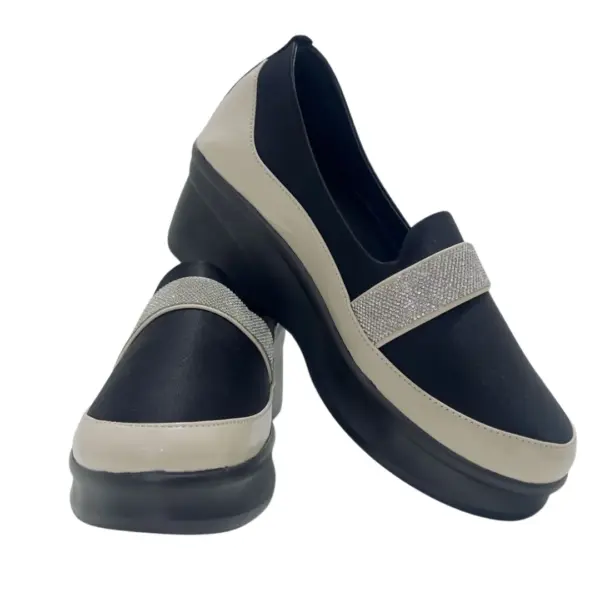 Crystal Touch Comfort Shoe White 16 (2)
