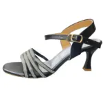 Ladies Fancy Heel Sandal Black2 07 (3)