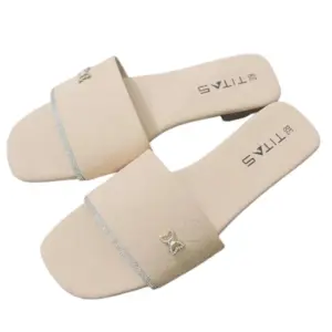 Ladies Flat Slipper pink1 02 (8)