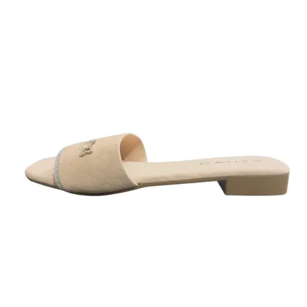 Ladies Flat Slipper pink2 02 (8)