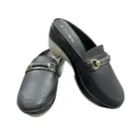 Ladies Mule Loafer Black 14 (4)