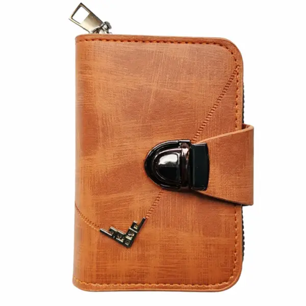 Zip Card Holder Pro brown