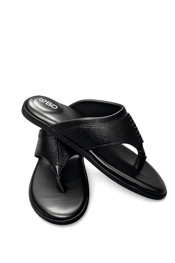 Daily Chappal Black M 76 (3)