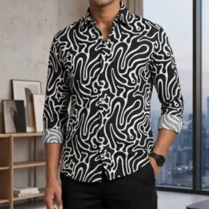Slim Fit Stripe Shirt 1 cleanup