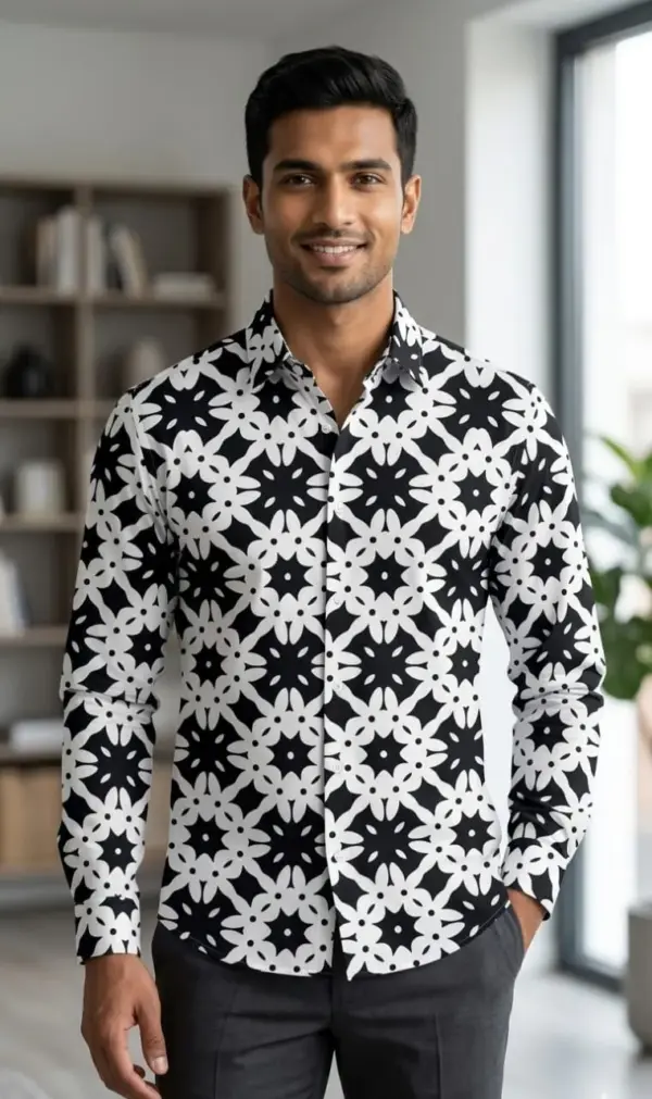 Violet shirt