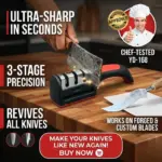Knife Sharpener 3 Stage