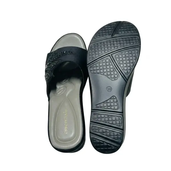 Royal Blossom Heel black M186
